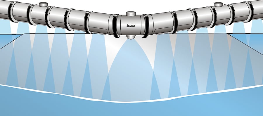 SILVENT AirPlow 2.0 を使用して鋼板のクーラントを除去